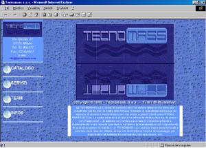 tecnomass web design by boo.it